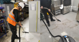 Warehouses being cleaned by Diamond View operatives